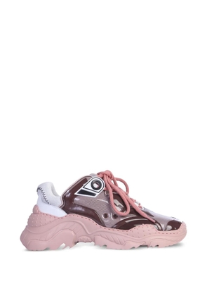 Nº21 Billy mesh-panel low-top sneakers - Pink
