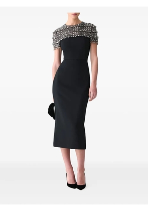 Carolina Herrera embellished dress - Black