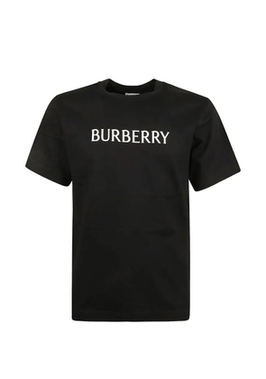 Burberry logo printed T-shirt - Black
