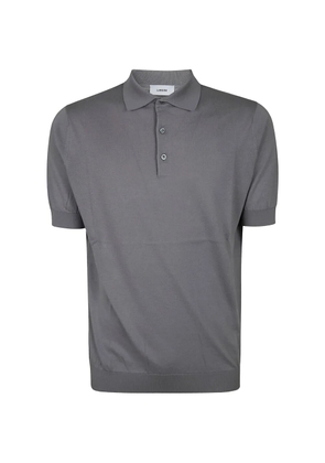 Lardini short-sleeve polo shirt - Grey
