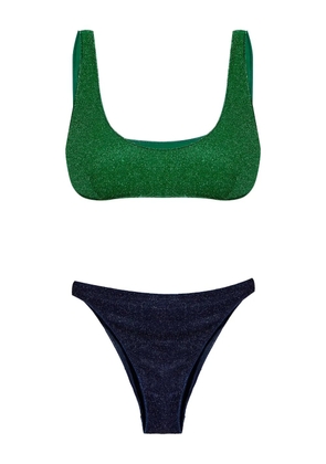 Oséree lurex bikini - Green