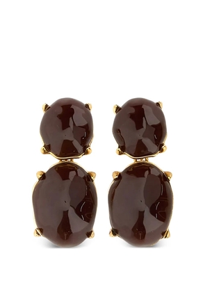 Saint Laurent metal earrings - Gold