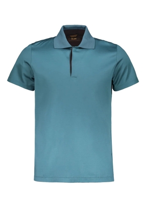Moorer classic-collar polo shirt - Blue