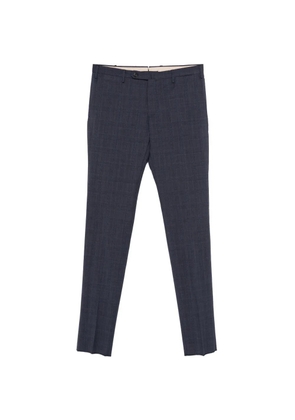 Incotex checked trousers - Blue