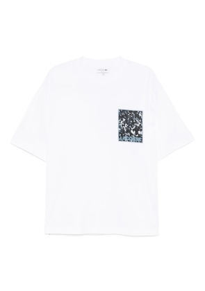 Lacoste graphic-print T-shirt - White
