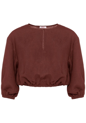 ERES Gracieux top - Brown