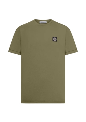 Stone Island logo patch T-shirt - Green
