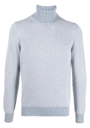 Malo roll-neck knit jumper - Blue