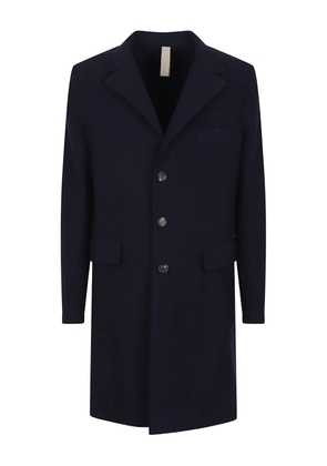 Eleventy single-breasted coat - Blue
