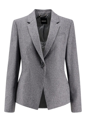 BOSS Jia9 button-up blazer - Grey