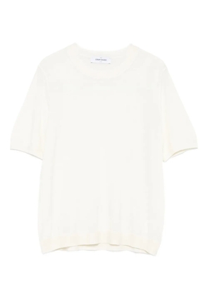 Gran Sasso short-sleeve knit top - White