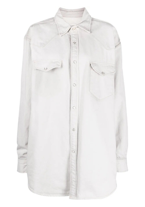 Maison Margiela Selvedge denim shirt - Grey