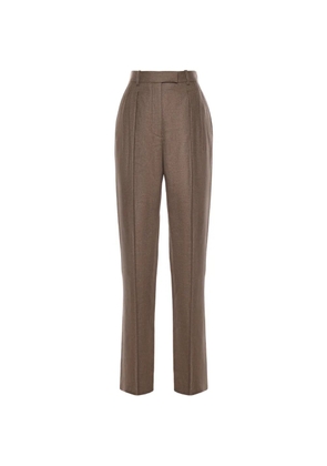 Loro Piana pleated trousers - Brown