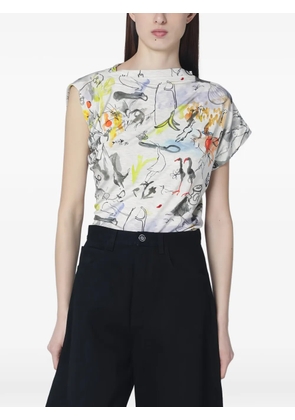 Vivienne Westwood Hebo graphic-print T-shirt - Neutrals