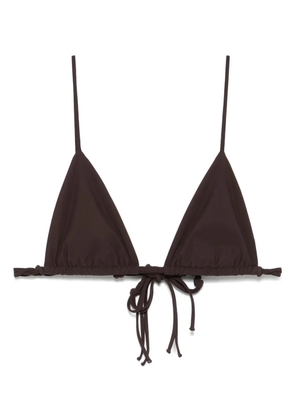 Jil Sander Tangle bikini top - Brown