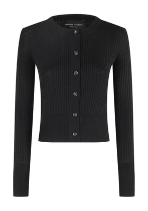Roberto Collina ribbed knit cardigan - Black