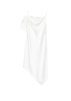 IRO Thiana asymmetric midi dress - White