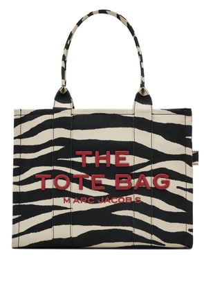 Marc Jacobs Zebra-print tote bag - Black