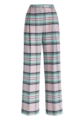 jucca approved checked trousers - Pink
