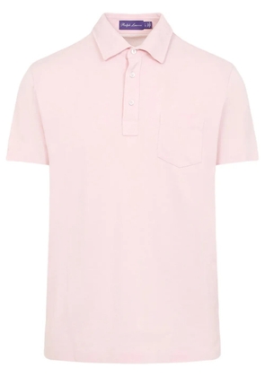 Ralph Lauren Purple Label piqué-weave polo shirt - Pink
