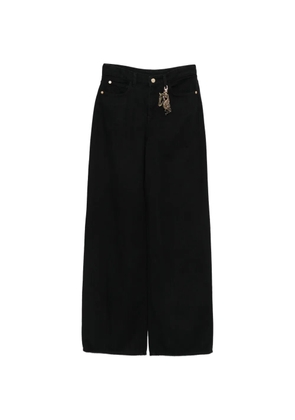 Emporio Armani charm-detail jeans - Black