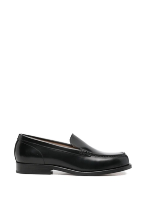 A.P.C. leather loafers - Black