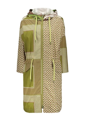 Herno mix-print jacket - Green