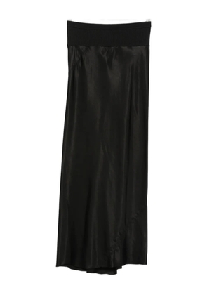Rick Owens bias-cut skirt - Black