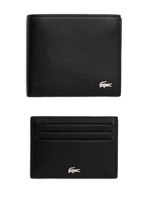 Lacoste logo-print wallet - Black