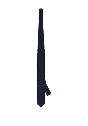 Corneliani knitted tie - Blue