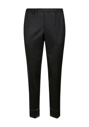 Rota wool straight-leg trousers - Grey
