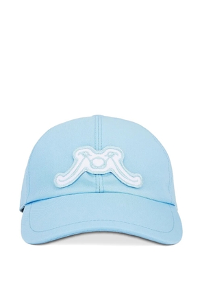 Rowen Rose logo-embroidered cotton cap - Blue