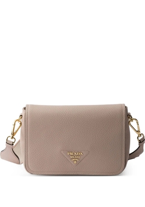 Prada leather shoulder bag - Neutrals