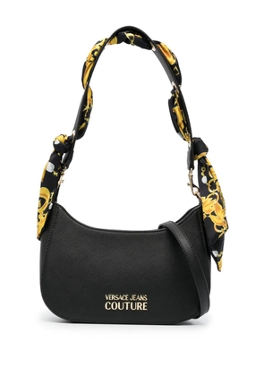 Versace Jeans Couture Thelma scarf-wrapped shoulder bag - Black