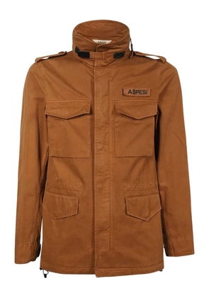 ASPESI multi-pocket cotton jacket - Orange