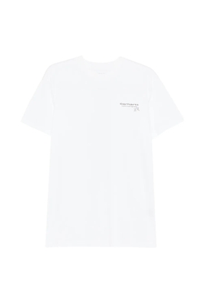 Carhartt WIP S/S Garble printed T-shirt - White