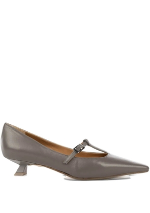 Chantal T-strap heel pumps - Brown