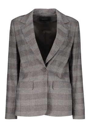 Lorena Antoniazzi Prince of Wales check blazer - Grey