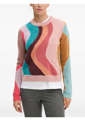 PS Paul Smith wave-pattern sweater - Pink