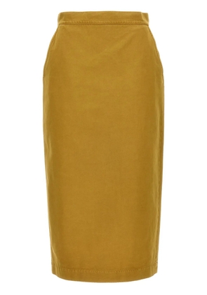 Max Mara Denver skirt - Yellow