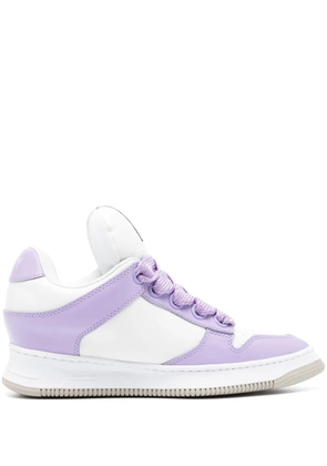 Maison MIHARA YASUHIRO Rosy pointed-toe puffer sneakers - Purple
