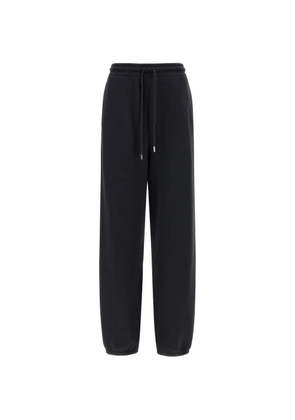 Jacquemus logo-patch track pants - Black