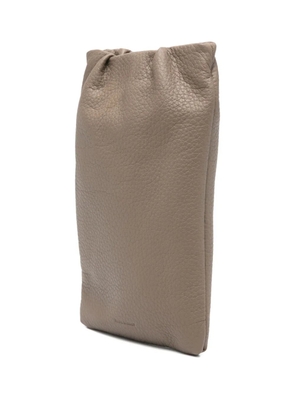 The Row leather phone case - Brown