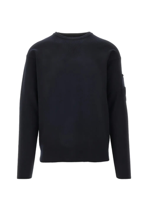 C.P. Company lens patch sweater - Blue
