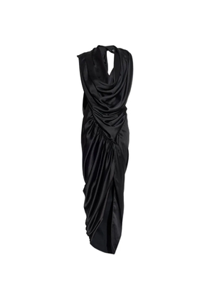 Vivienne Westwood draped slit dress - Black