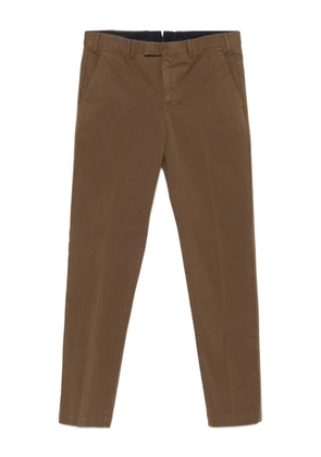 PT Torino belt-loops trousers - Brown