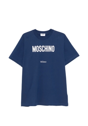 Moschino logo T-shirt - Blue