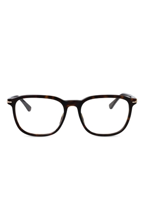 Montblanc round-frame glasses - Brown