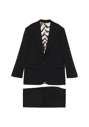 ERALDO single-breasted suit - Black