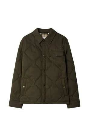 Burberry padded overshirt - Green